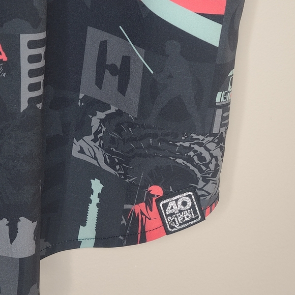 RSVLTS Star Wars Trilogy's End 40th Anniversary Button Down Shirt Size XS - Picture 4 of 7